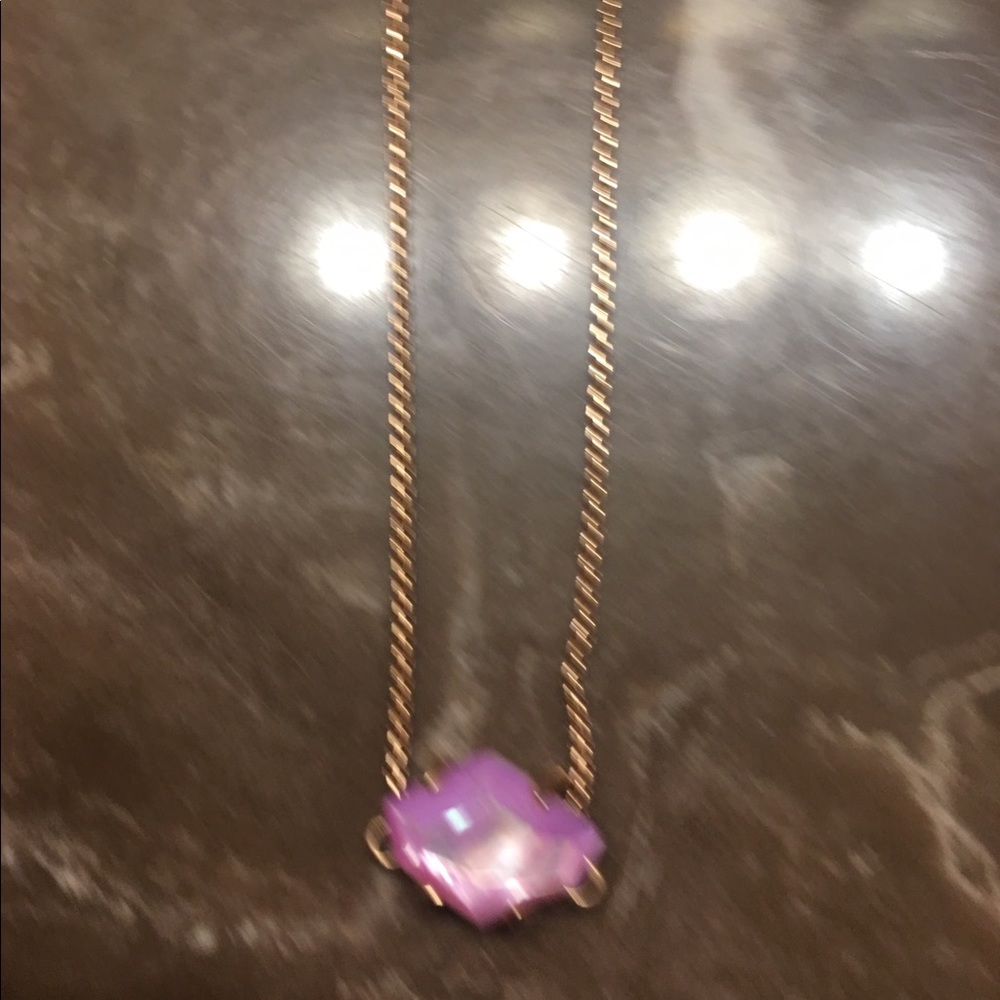 Kendra Scott Ethan Pendant in rose gold